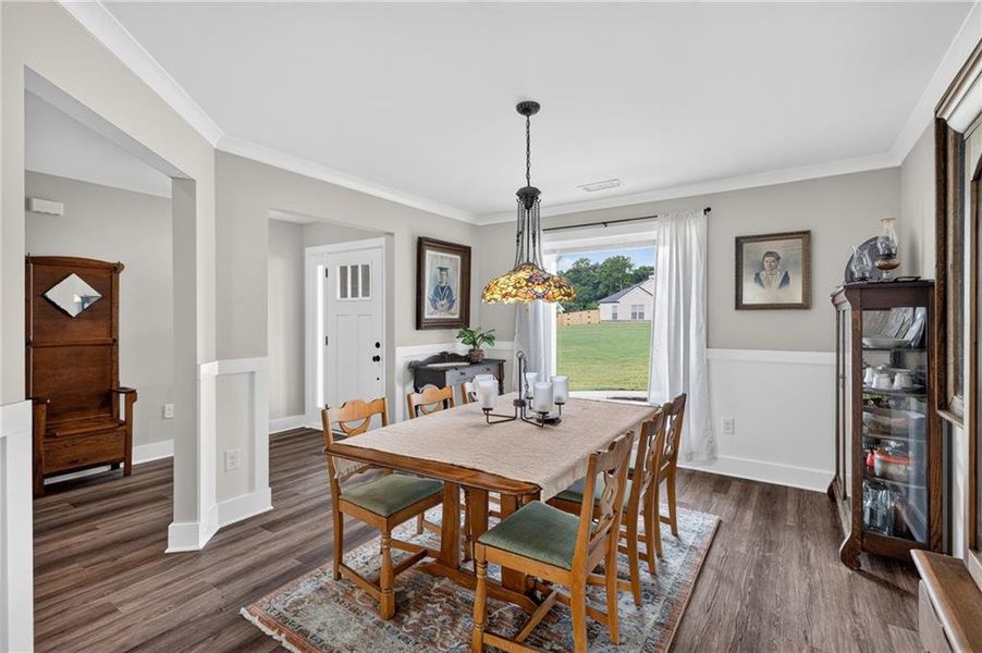 Furnished interior view inside a new home in , Winder (Image 6).