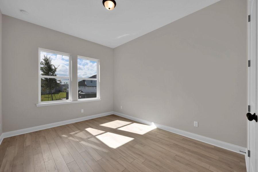 Representative unfurnished interior of a home built from the Stella by Riverside Homes in Hidden Creek at SilverLeaf, St. Augustine (Image 54).
