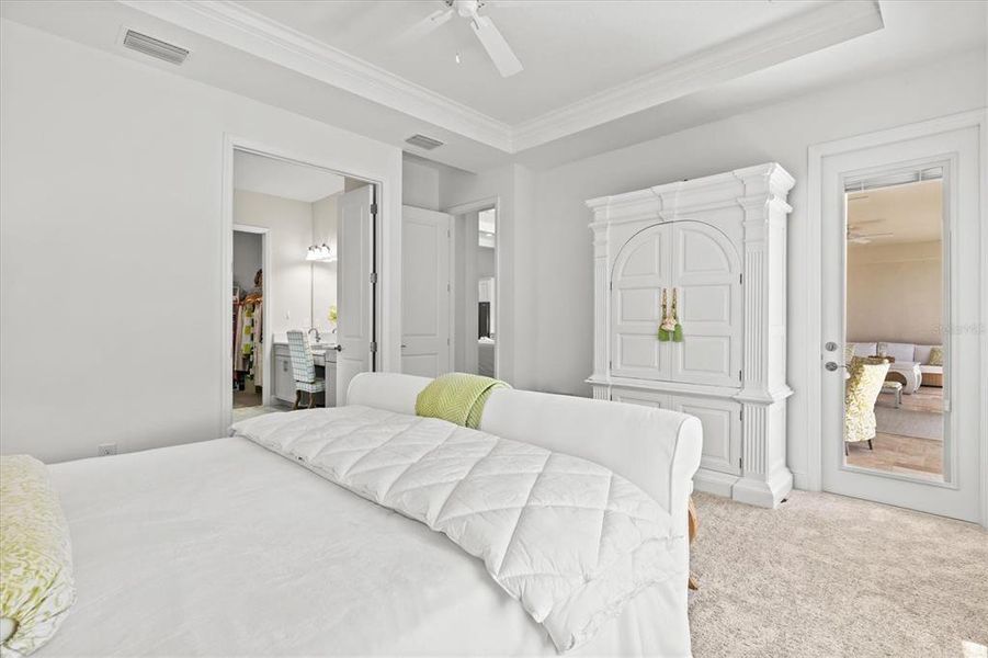 Furnished interior view inside a new home in Crosswind Ranch, Parrish (Image 62).