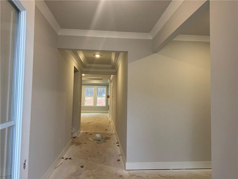 In-progress construction of a new home in Rosewood Lake Preserve, Hoschton, GA (Image 22).