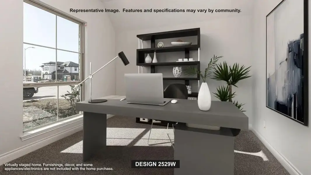 Furnished interior view inside a new home in Escondido, Magnolia (Image 4).