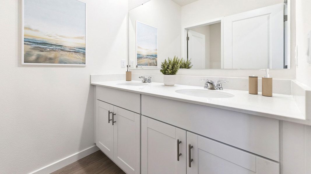 Furnished interior view inside a new home in Archers Mill, Ormond Beach (Image 10).