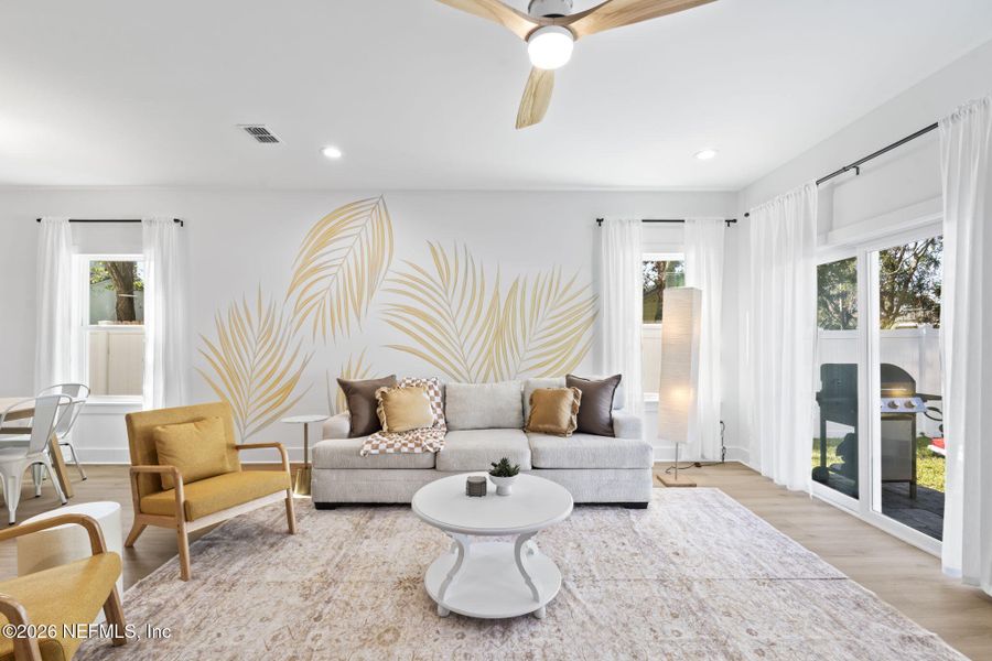 Furnished interior view inside a new home in , Jacksonville Beach (Image 6).