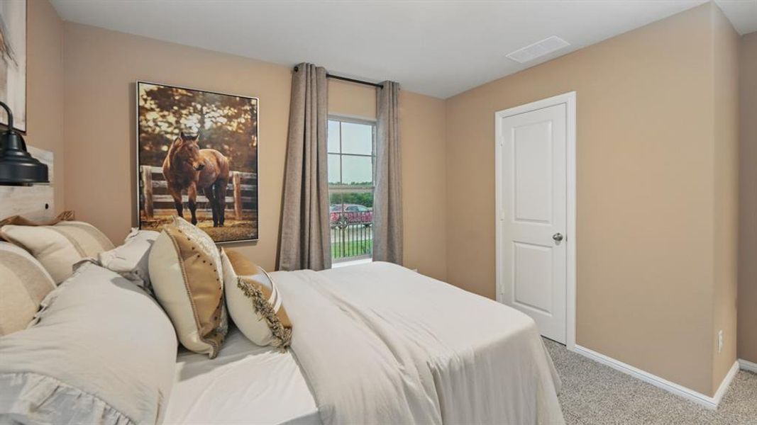 Furnished interior view inside a new home in Hickory Grove, Krum (Image 7).