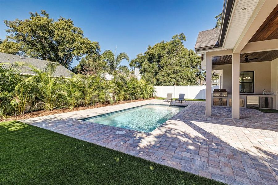 Exterior details and patio area of a home in , Lakeland (Image 32).