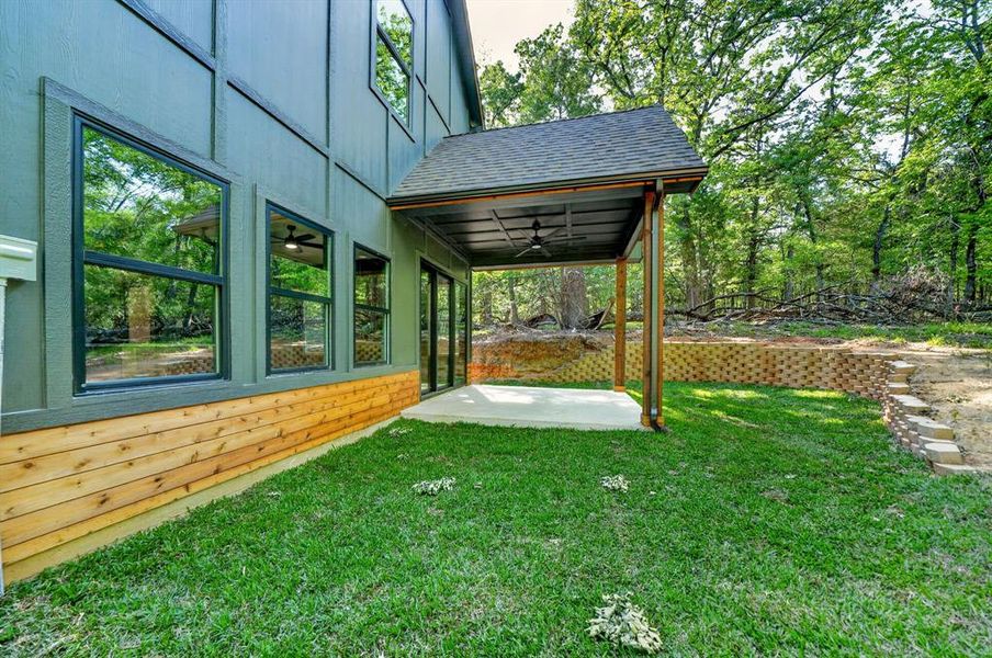 Exterior details and patio area of a home in , Mabank (Image 2). Exterior details and patio area of a home in , Mabank (Image 2).