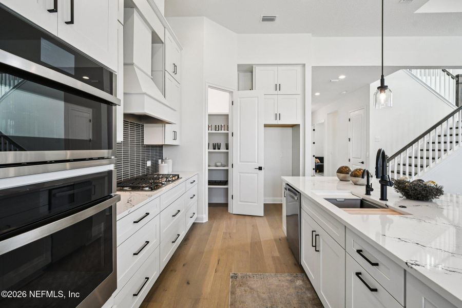 Furnished interior view inside a new home in Nocatee, Ponte Vedra (Image 65).