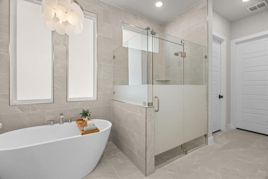 Furnished interior view inside a new home in , Argyle (Image 12).