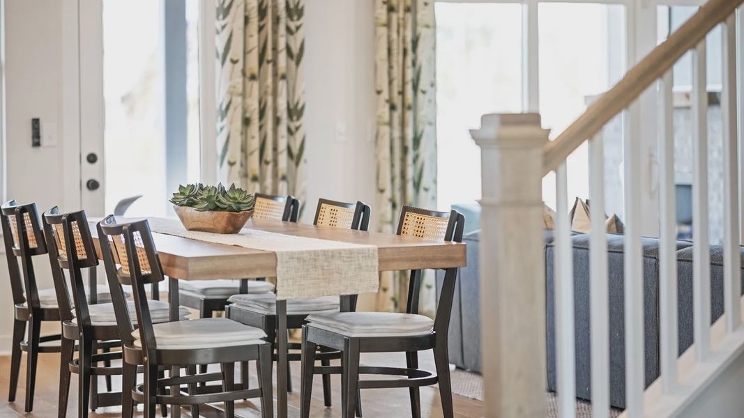 Furnished interior view inside a new home in Cottages of Bearwood, Mount Pleasant (Image 9).