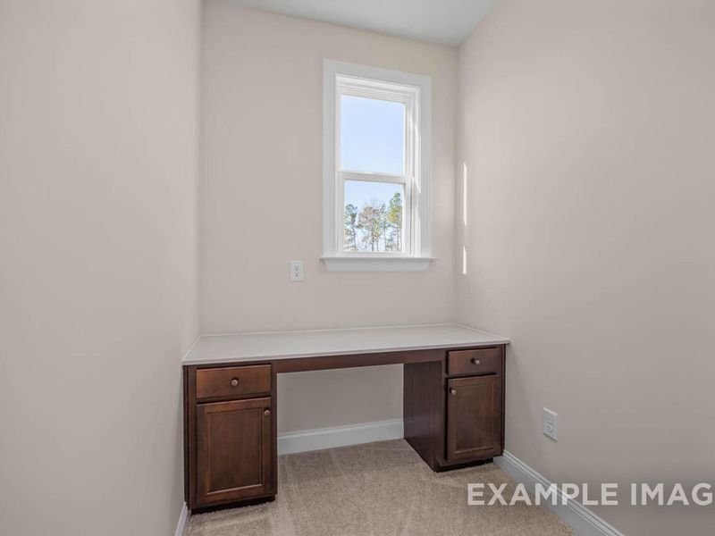 Furnished interior view inside a new home in Tobacco Road, Angier (Image 11).