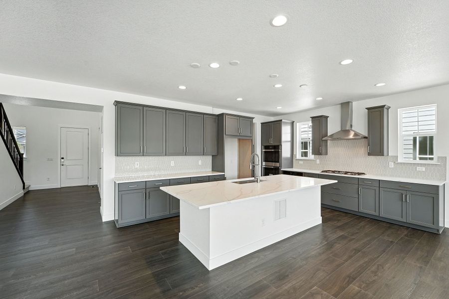 Furnished interior view inside a new home in Macanta, Castle Rock (Image 7).