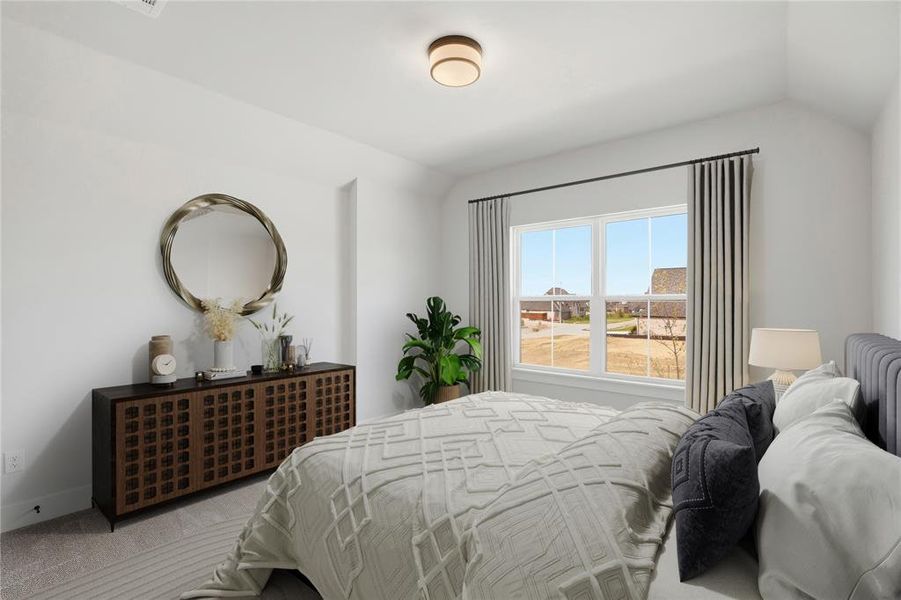 Furnished interior view inside a new home in Talon Hills, Fort Worth (Image 7).