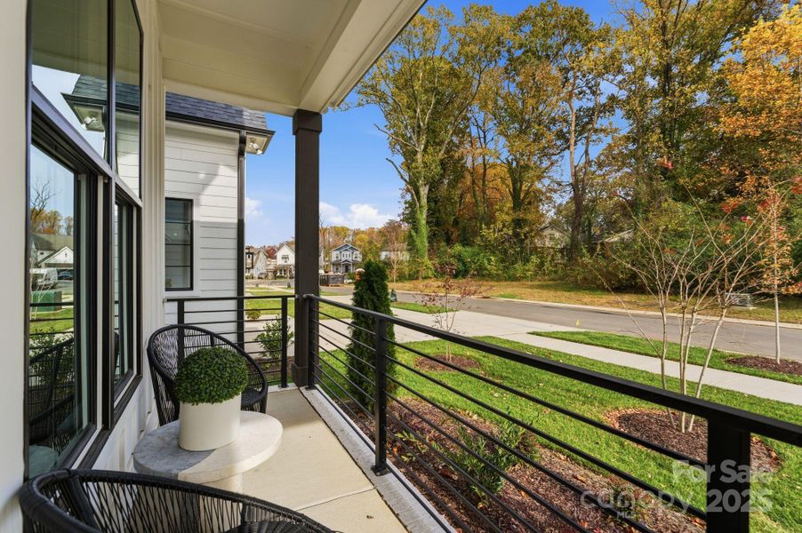 Exterior details and patio area of a home in , Charlotte (Image 24).