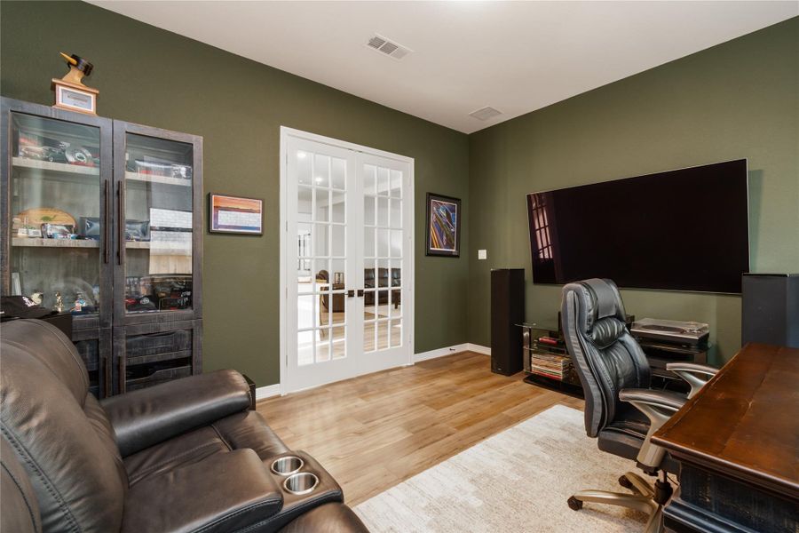 Huge Office with Custom Paint