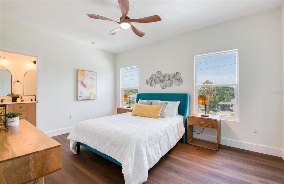 Furnished interior view inside a new home in , Palm Harbor (Image 6).