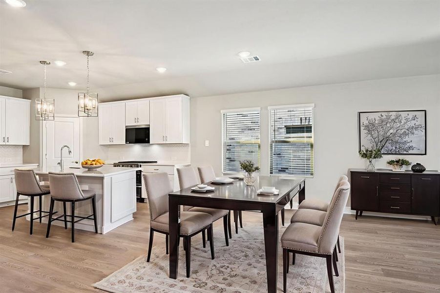 Furnished interior view inside a new home in Lakehaven - Signature Series, Farmersville (Image 13). Furnished interior view inside a new home in Lakehaven - Signature Series, Farmersville (Image 13).