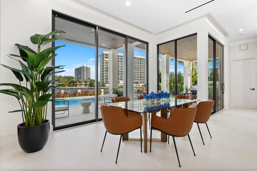 Furnished interior view inside a new home in , Pompano Beach (Image 40). Furnished interior view inside a new home in , Pompano Beach (Image 40).