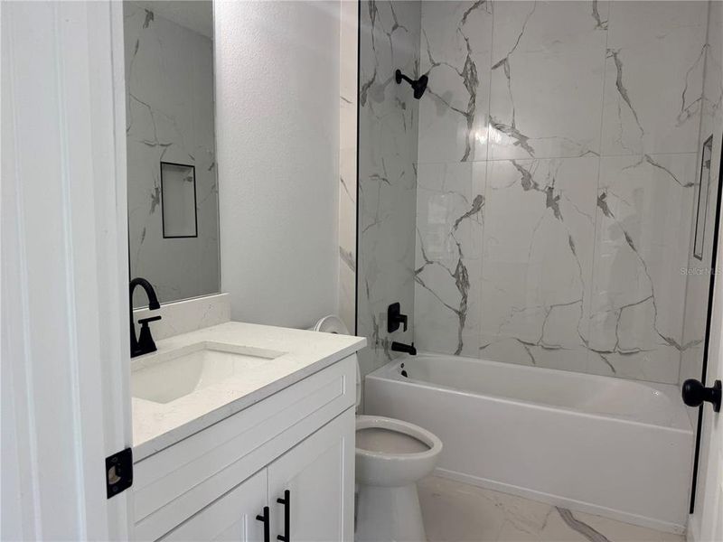 Furnished interior view inside a new home in , Dunnellon (Image 3).