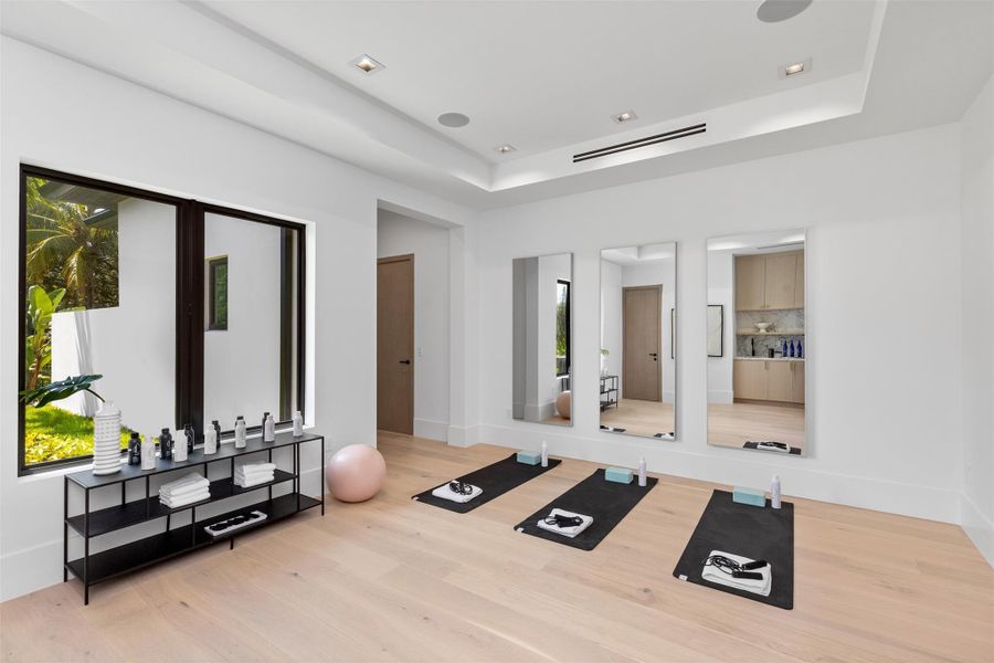 Furnished interior view inside a new home in , Southwest Ranches (Image 11).