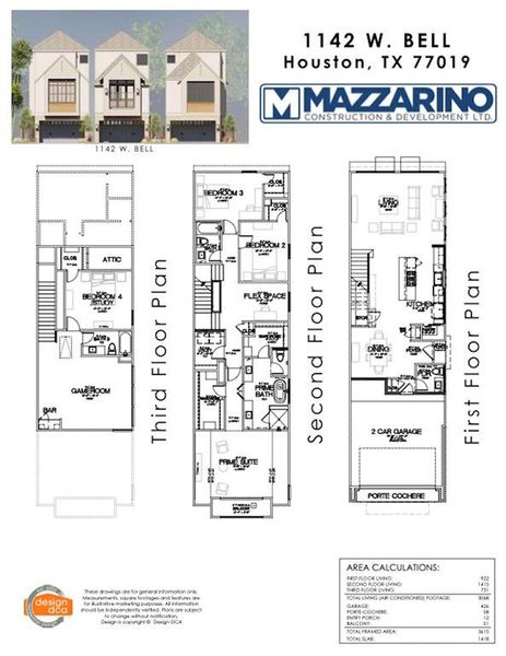 Please be aware that these plans are the property of the architect/builder designer that designed them not DUX Realty, Mazzarino Construction or 2126 NORTH BLVD LLC and are protected from reproduction and sharing under copyright law. These drawing are for general information only. Measurements, square footages and features are for illustrative marketing purposes. All information should be independently verified. Plans are subject to change without notification.