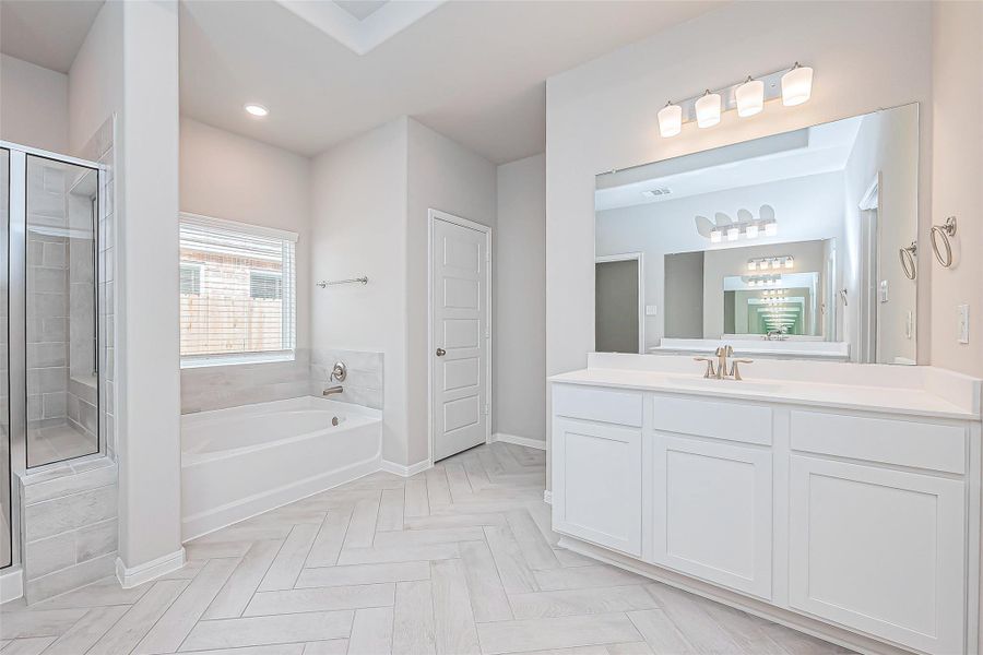 Furnished interior view inside a new home in La Segarra, Brookshire (Image 28).