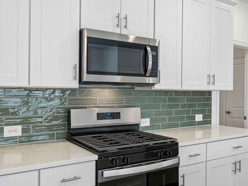 Furnished interior view inside a new home in Parks at Foster Crossing - Spring Series, Anna (Image 7).