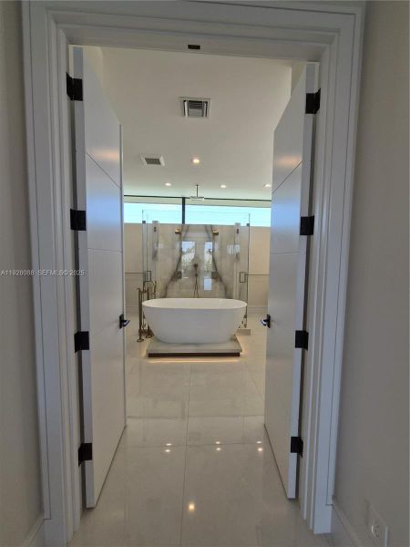 Furnished interior view inside a new home in , Lighthouse Point (Image 18).