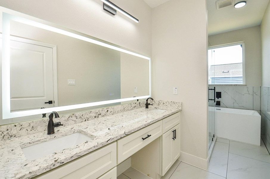Furnished interior view inside a new home in , Houston (Image 9). Furnished interior view inside a new home in , Houston (Image 9).
