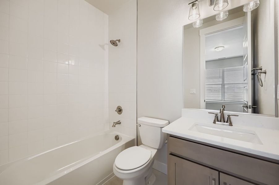 Plan C305 Representative Photo of the Secondary Bathroom