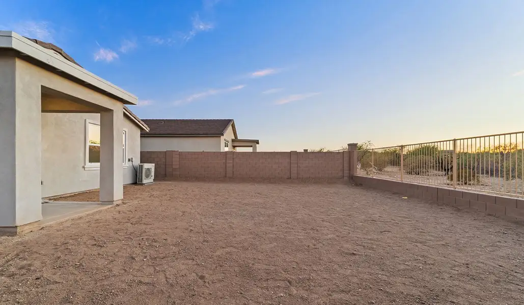Exterior details and patio area of a home in Entrada Del Toro at Rancho Sahuarita, Sahuarita (Image 21).