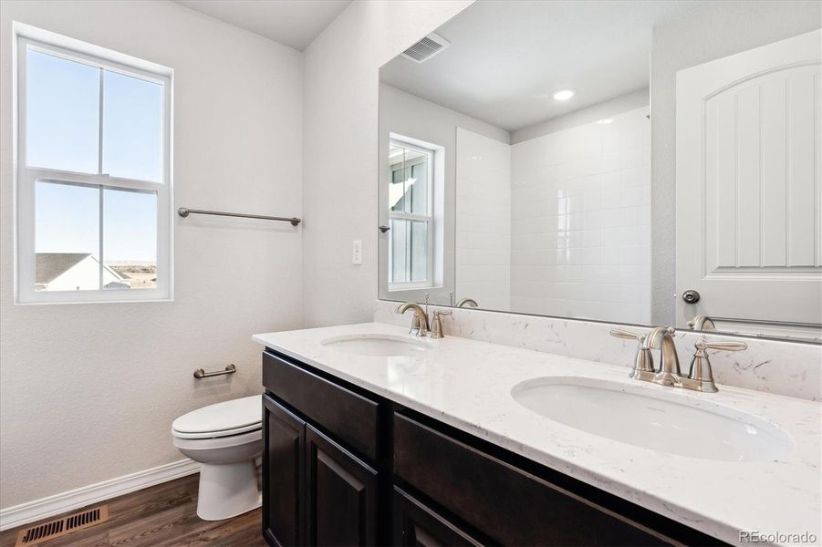 Furnished interior view inside a new home in Bradley Heights, Colorado Springs (Image 8).