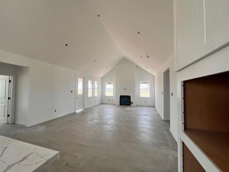 Dining area and great room - Still under construction!