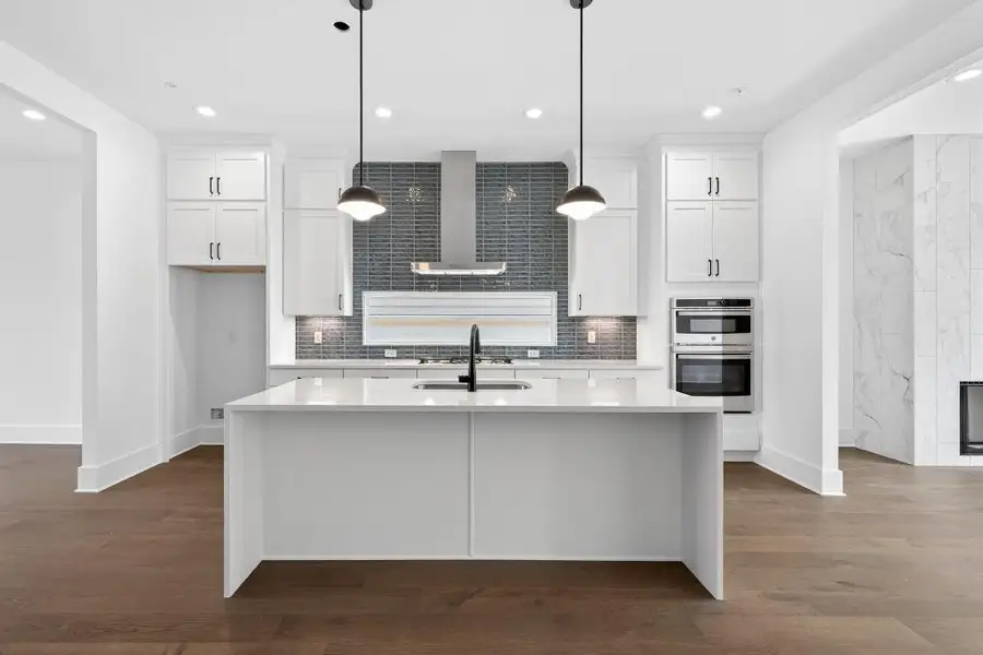 Furnished interior view inside a new home in , Decatur (Image 10).