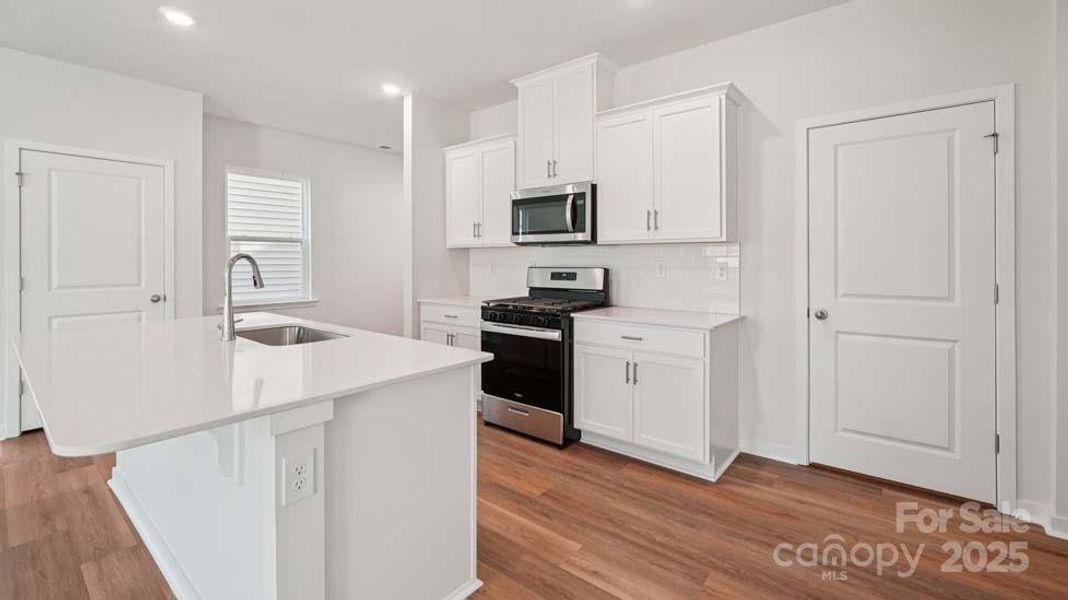 Furnished interior view inside a new home in Cardinal Creek, Charlotte (Image 4).