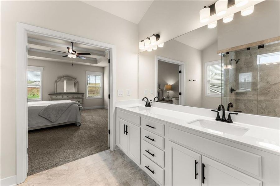 Furnished interior view inside a new home in , Gainesville (Image 34).