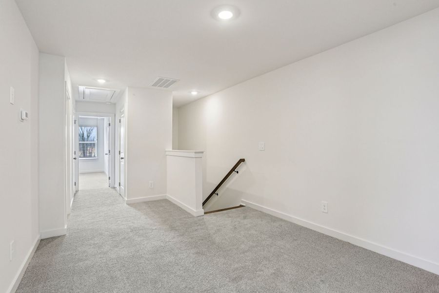 Spacious, unfurnished interior of a new home in Greystone - Parc Townhomes, Smyrna (Image 12).