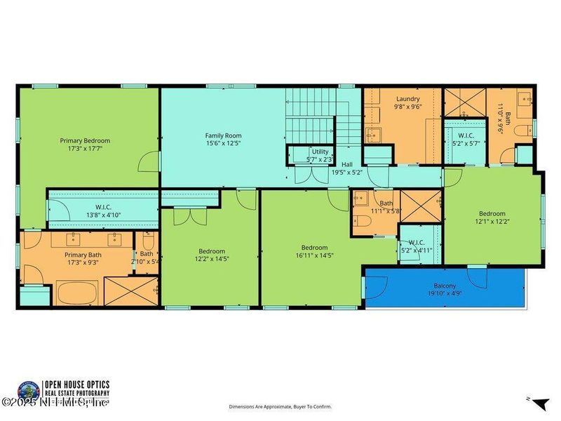 2D floor plan layout of this home in , Neptune Beach, FL (Image 5).