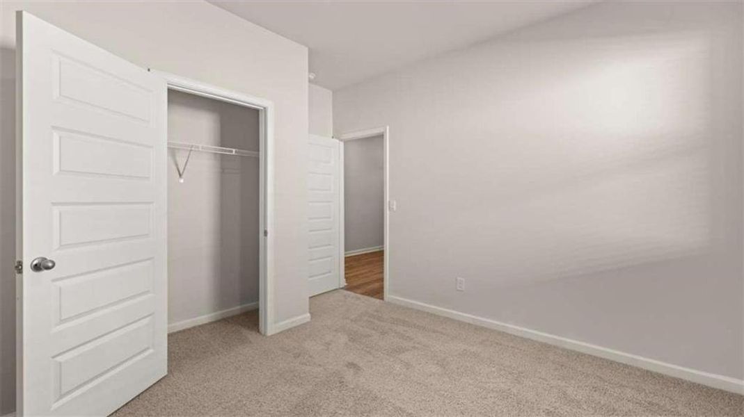 Spacious, unfurnished interior of a new home in Oakchase at Hampton, Hampton (Image 37). Spacious, unfurnished interior of a new home in Oakchase at Hampton, Hampton (Image 37).