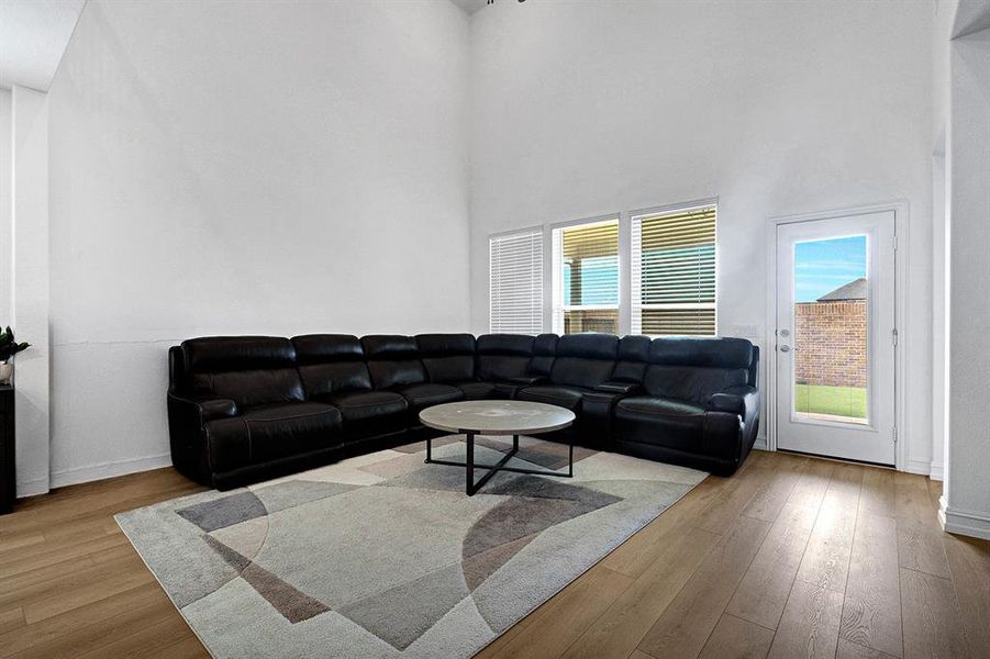 Furnished interior view inside a new home in , Little Elm (Image 19). Furnished interior view inside a new home in , Little Elm (Image 19).