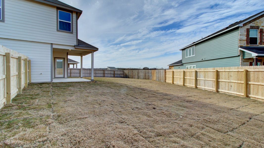 Furnished interior view inside a new home in Cloud Country, New Braunfels (Image 6).
