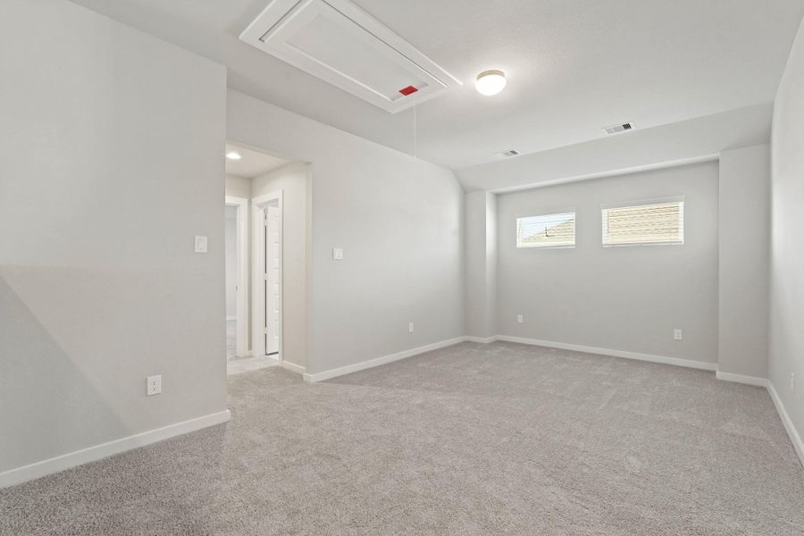 Spacious, unfurnished interior of a new home in Briarwood Crossing, Rosenberg (Image 15). Spacious, unfurnished interior of a new home in Briarwood Crossing, Rosenberg (Image 15).