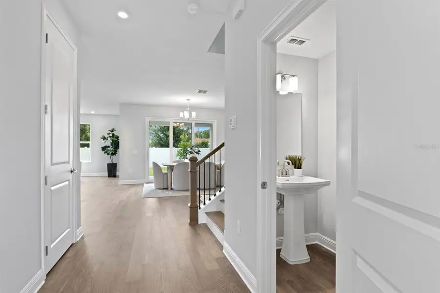 Furnished interior view inside a new home in , Tampa (Image 9).