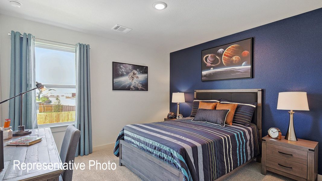 Furnished interior view inside a new home in Patriot Estates, Venus (Image 16).