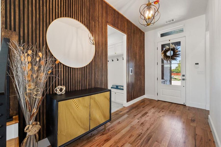 Furnished interior view inside a new home in , Red Oak (Image 17). Furnished interior view inside a new home in , Red Oak (Image 17).