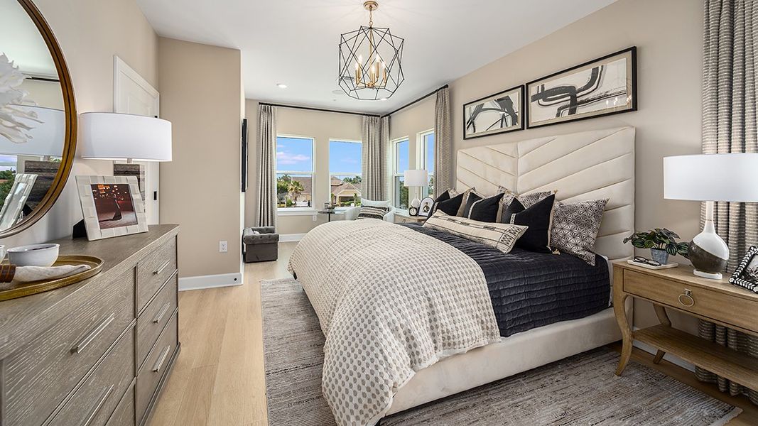 Representative furnished interior of a home built from the Sandestin by Taylor Morrison in Seahaven, Punta Gorda (Image 8).