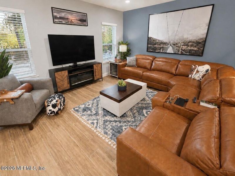 Furnished interior view inside a new home in Wells Creek, Jacksonville (Image 7).