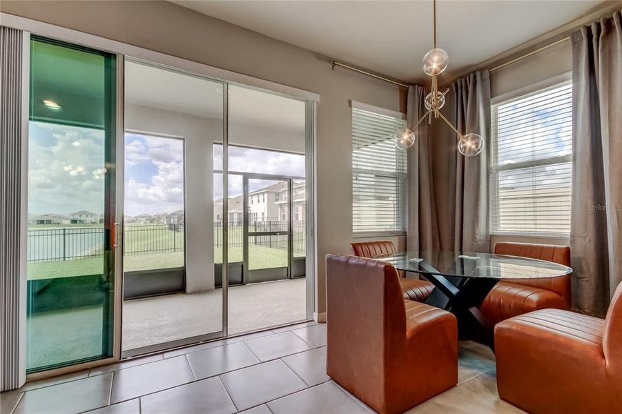 Furnished interior view inside a new home in , Wesley Chapel (Image 8).