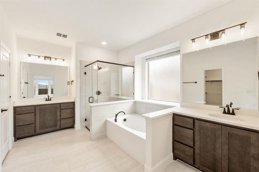 Furnished interior view inside a new home in West Crossing, Anna (Image 16).