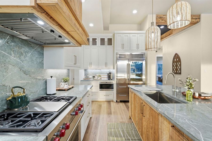 Furnished interior view inside a new home in , Willis (Image 16).