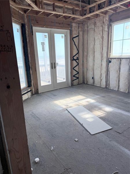 In-progress construction of a new home in , Galveston, TX (Image 16). In-progress construction of a new home in , Galveston, TX (Image 16).